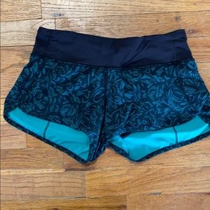 Lululemon speed shorts